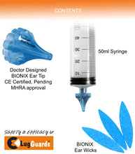 Load image into Gallery viewer, 60ml Ear Wax Removal Syringe with a 3 Stream Otoclear Tip & 3 Ear Wicks
